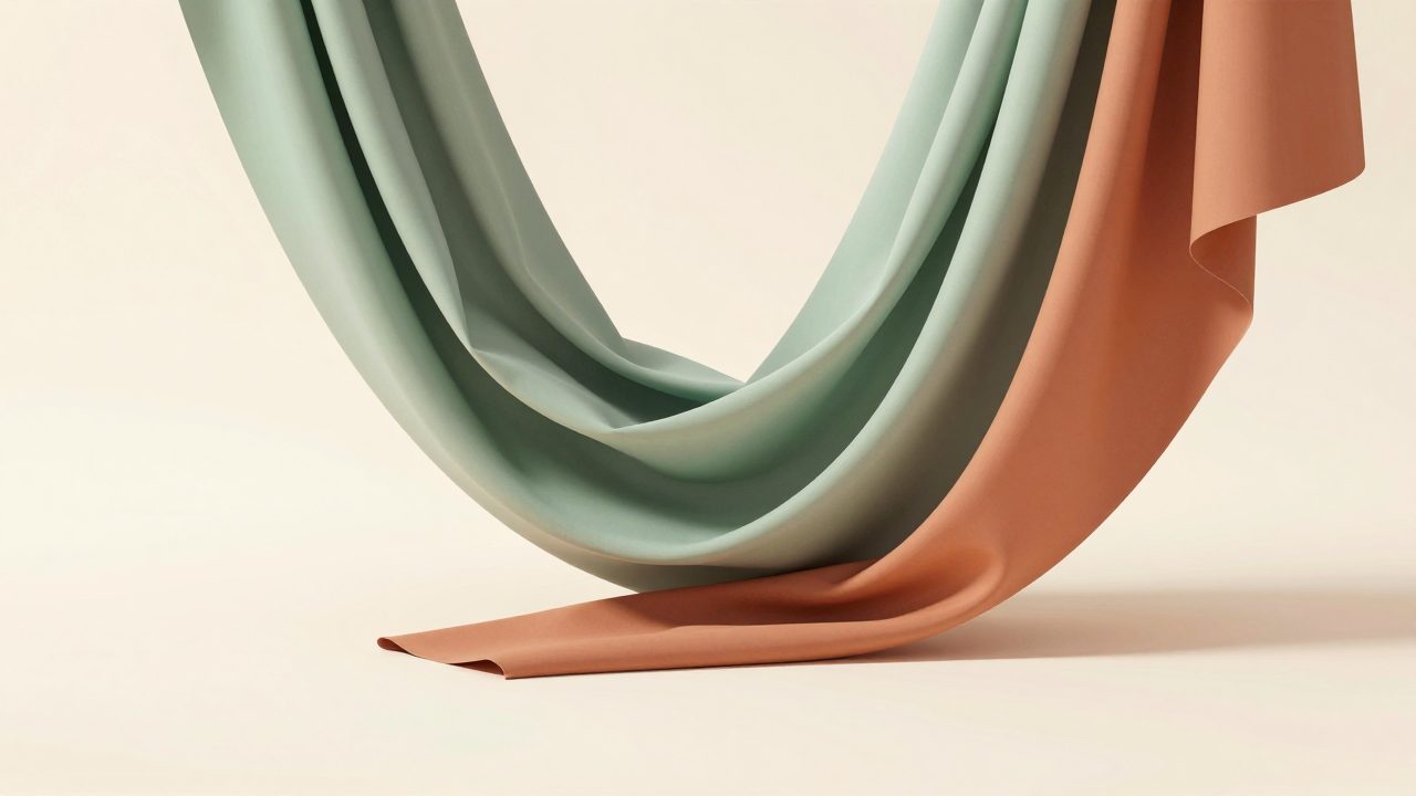 Soft illustration of woven sage and terracotta ribbons draping through bright airy space, representing the gear you already own working together
